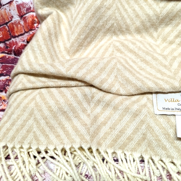 Villa Firenze Oversize Wool Blend Blanket NWT - Picture 5 of 6